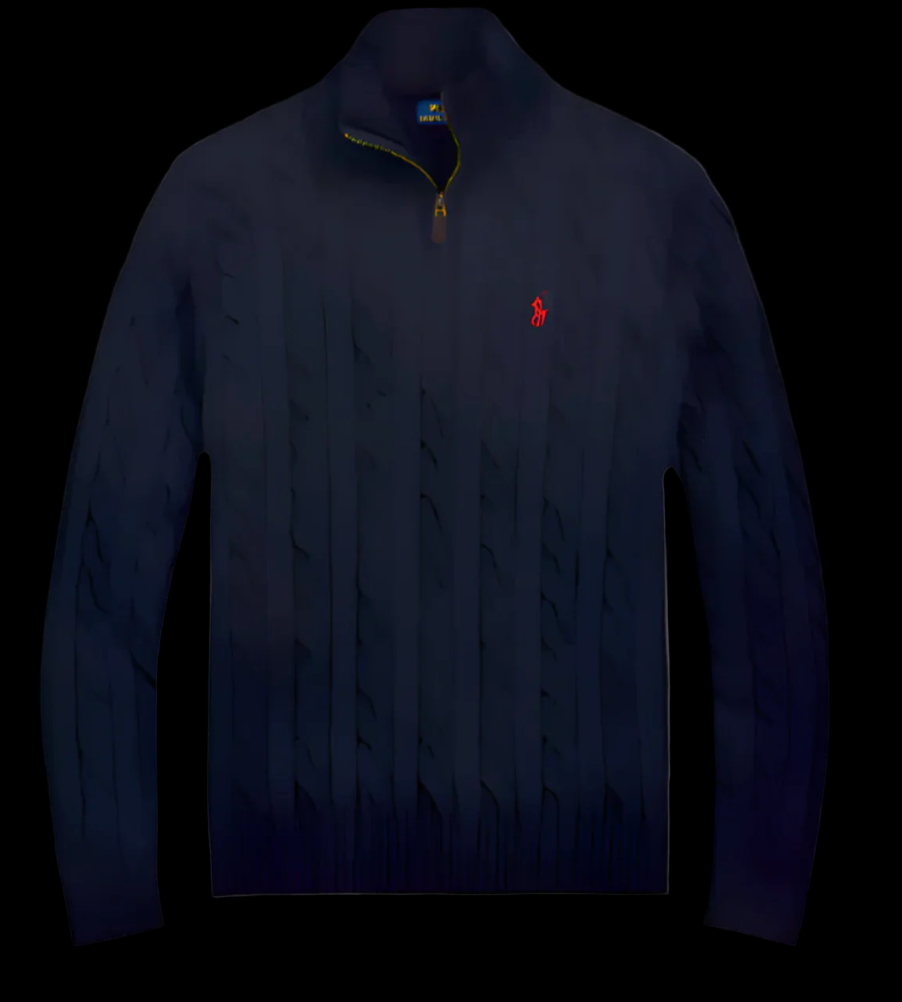 Ralph Lauren Cable Knit Quarter Zip